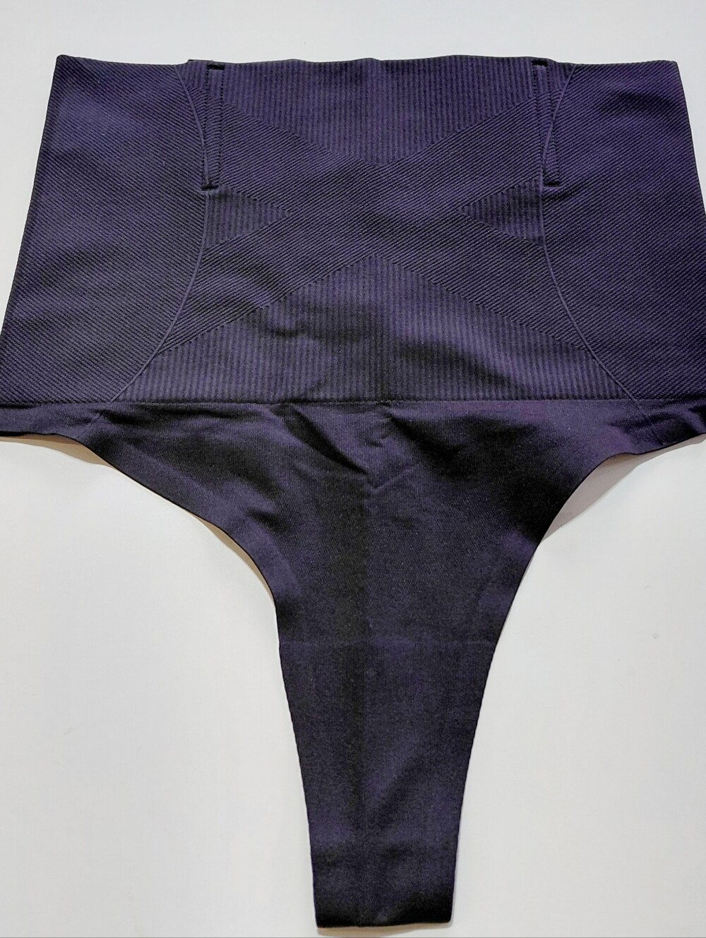 ECOGOOSE Women's Black High Waist Tummy Control Shaper Shorts Size Medium